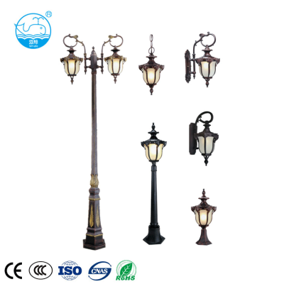 High quality ip65 vintage antique die casting aluminum housing landscape light outdoor led garden light