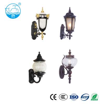 Hotel room wrought iron wall light wall lamp for bedroom