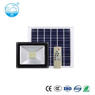 Solar Power Cob 20W Floodlight 20Watt Led Flood Light With Light Control And Remote Control